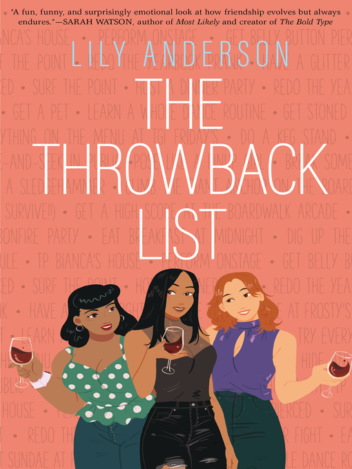 Title details for The Throwback List by Lily Anderson - Wait list